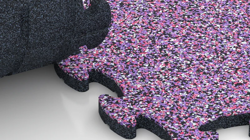 Ulepszone zazębienie puzzlowe bez fazy