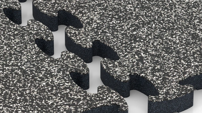 Ulepszone zazębienie puzzlowe bez fazy