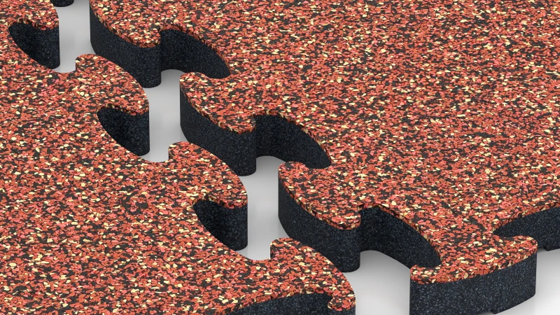 Ulepszone zazębienie puzzlowe bez fazy