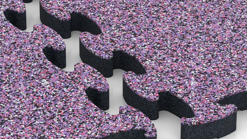Ulepszone zazębienie puzzlowe bez fazy