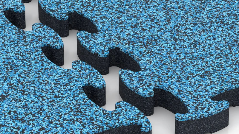 Ulepszone zazębienie puzzlowe bez fazy
