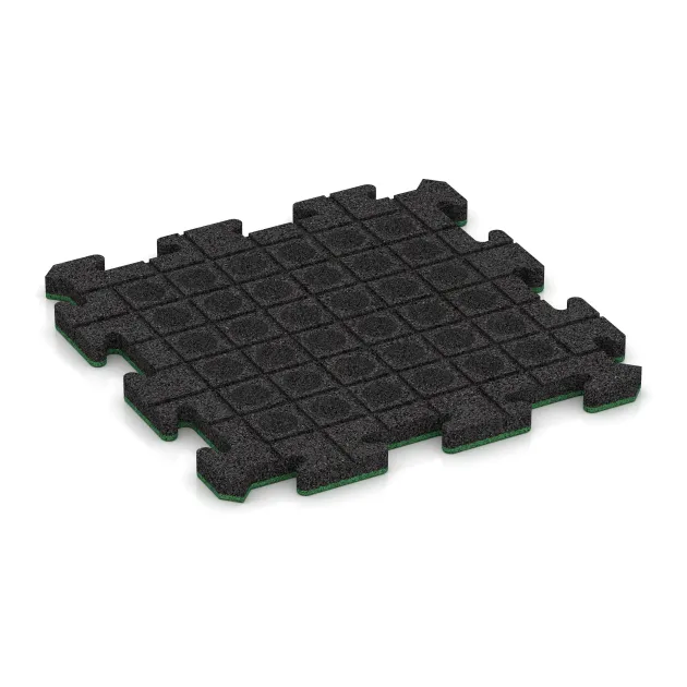 Aufsicht auf die Unterseite, also die Bodenseite von WARCO-Formteil 5297 - Płytka na obrzeża basenu im Format 500 x 500 x 30 mm.