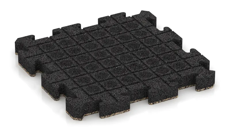 Kanały drenażowe i kopuły w układzie kwadratowym