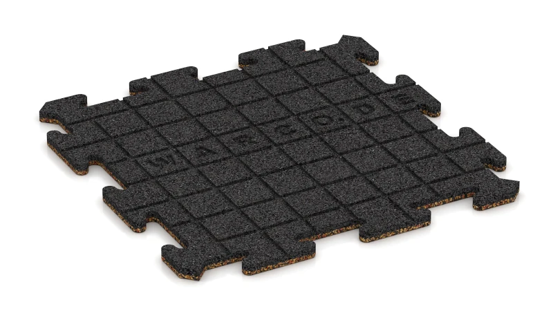 Rowki drenażowe w układzie kwadratowym – 4 mm głębokości