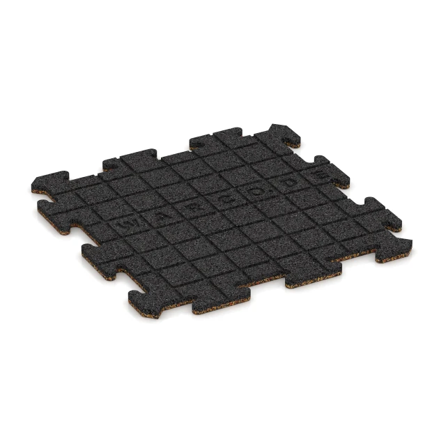 Aufsicht auf die Unterseite, also die Bodenseite von WARCO-Formteil 3873 - Nawierzchnia dla psów im Format 50 x 50 x 1,8 cm | 0,25 m².