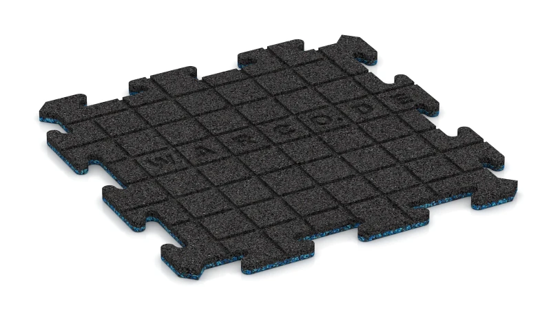 Rowki drenażowe w układzie kwadratowym – 4 mm głębokości