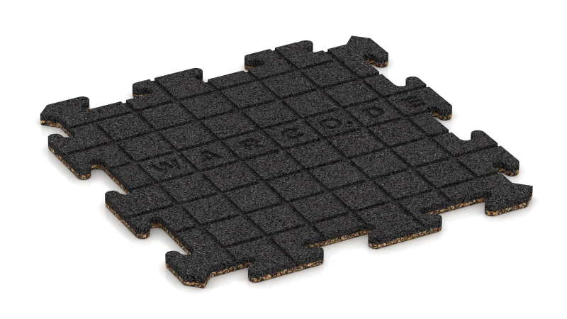 Rowki drenażowe w układzie kwadratowym – 4 mm głębokości