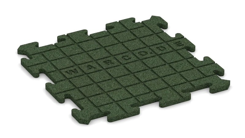 Rowki drenażowe w układzie kwadratowym – 4 mm głębokości