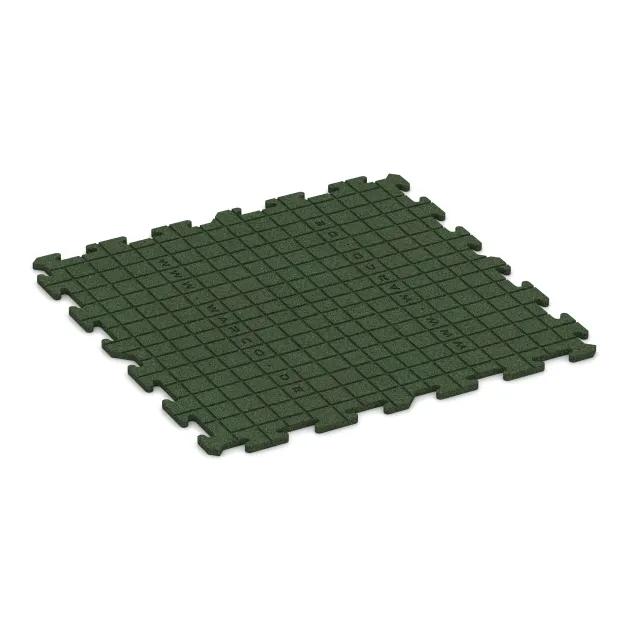 Aufsicht auf die Unterseite, also die Bodenseite von WARCO-Formteil 3961 - Nawierzchnia sportowa dla psów HD im Format 1000 x 1000 x 18 mm.