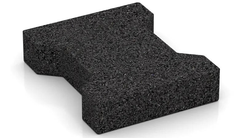 Kostka brukowa, użytkowana dwustronnie