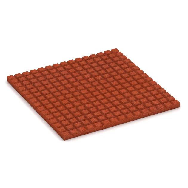 Aufsicht auf die Unterseite, also die Bodenseite von WARCO-Formteil 3649 - Mata do boksów dla koni im Format 100 × 100 × 4,3 cm.