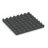 Aufsicht auf die Unterseite, also die Bodenseite von WARCO-Formteil 3986 - Płyta podłogowa dla psów im Format 500 x 500 x 40 mm.