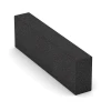 Aufsicht auf die Unterseite, also die Bodenseite von WARCO-Formteil 7028 - Stopień z granulatu gumowego im Format 100 x 30 x 15 cm.