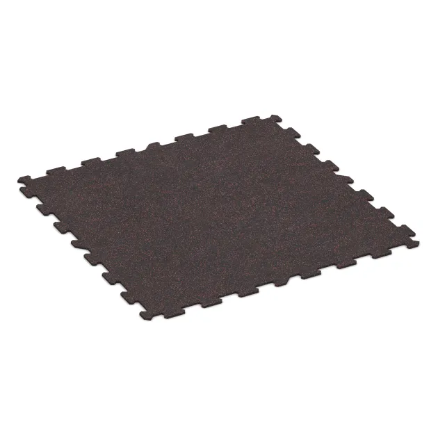 Aufsicht auf die Unterseite, also die Bodenseite von WARCO-Formteil 1049 - Nawierzchnia Fitness Kompakt im Format 970 x 970 x 8 mm.