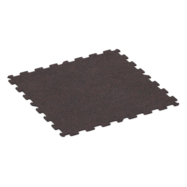 Aufsicht auf die Unterseite, also die Bodenseite von WARCO-Formteil 1049 - Nawierzchnia Fitness Kompakt im Format 970 x 970 x 8 mm | 0,94 m.