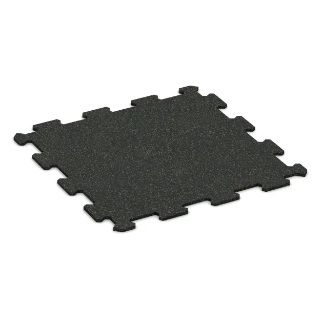 Aufsicht auf die Unterseite, also die Bodenseite von WARCO-Formteil 0921 - Nawierzchnia Fitness Kompakt im Format 485 x 485 x 8 mm.