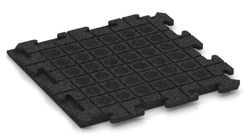 Kanały drenażowe i kopuły w układzie kwadratowym