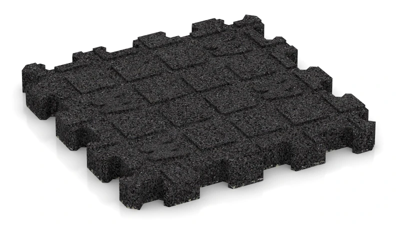 Kanały drenażowe 4 x 15 mm - ułożone pod kątem prostym