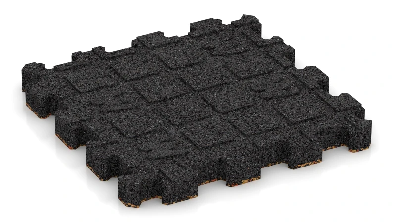 Kanały drenażowe 4 x 15 mm - ułożone pod kątem prostym