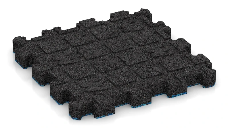 Kanały drenażowe 4 x 15 mm - ułożone pod kątem prostym