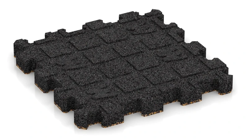 Kanały drenażowe 4 x 15 mm - ułożone pod kątem prostym