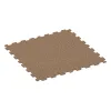 Aufsicht auf die Unterseite, also die Bodenseite von WARCO-Formteil 1023 - Nawierzchnia Fitness Kompakt im Format 970 x 970 x 8 mm.