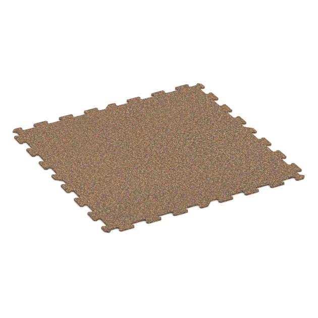 Aufsicht auf die Unterseite, also die Bodenseite von WARCO-Formteil 1023 - Nawierzchnia Fitness Kompakt im Format 970 x 970 x 8 mm.