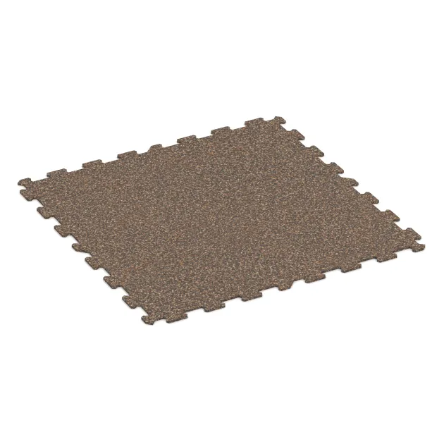 Aufsicht auf die Unterseite, also die Bodenseite von WARCO-Formteil 1024 - Nawierzchnia Fitness Kompakt im Format 970 x 970 x 8 mm.