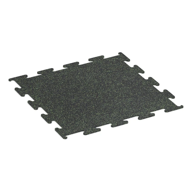 Aufsicht auf die Unterseite, also die Bodenseite von WARCO-Formteil 3755 - Fitness Performance Elite Nawierzchnia Treningowa im Format 100 x 100 x 1 cm | 1,00 m².