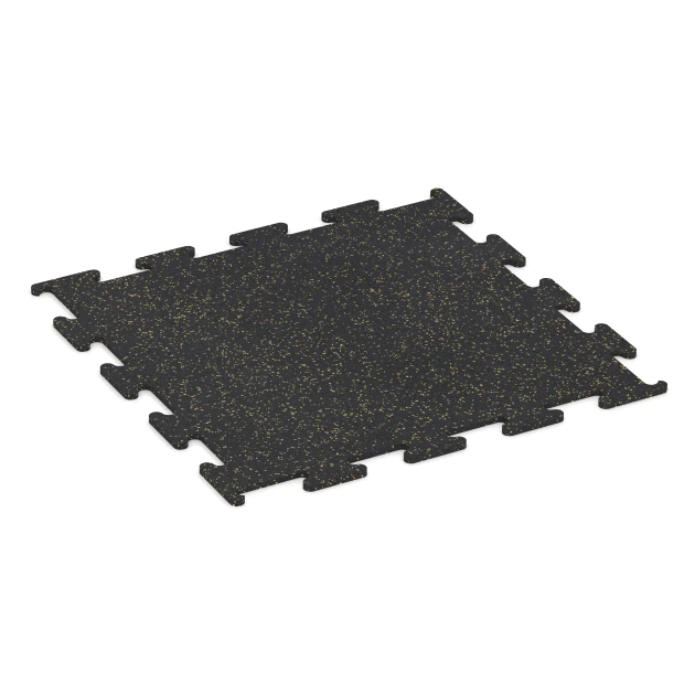 Aufsicht auf die Unterseite, also die Bodenseite von WARCO-Formteil 3756 - Fitness Performance Elite Nawierzchnia Treningowa im Format 100 x 100 x 1,5 cm | 1,00 m².