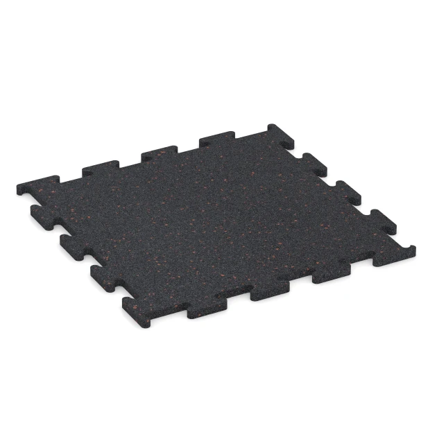 Aufsicht auf die Unterseite, also die Bodenseite von WARCO-Formteil 3769 - Fitness Performance Elite Nawierzchnia Treningowa im Format 50 x 50 x 1,5 cm | 0,25 m².