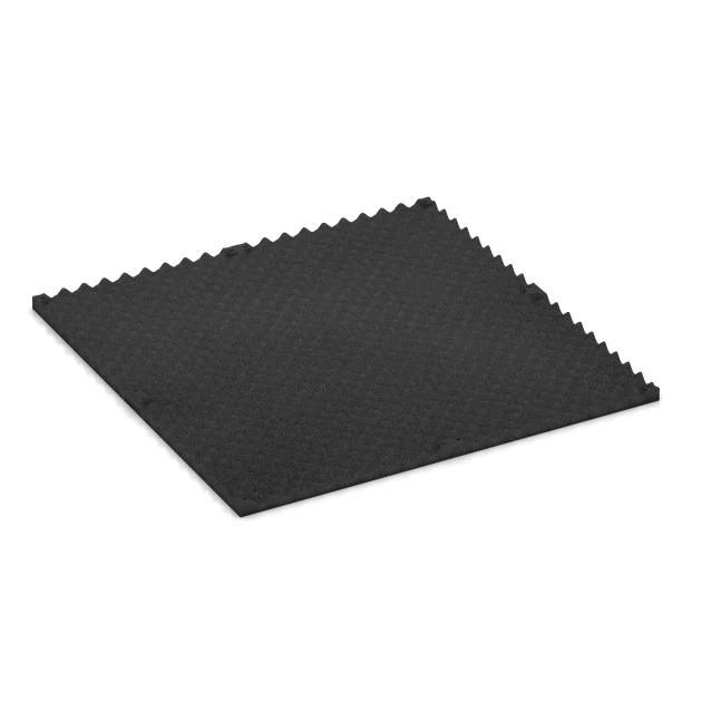 Aufsicht auf die Unterseite, also die Bodenseite von WARCO-Formteil 3782 - Nawierzchnia Fitness Performance Impact im Format 100 × 100 × 3 cm.