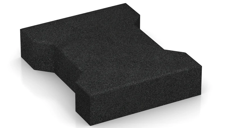 Kostka brukowa, użytkowana dwustronnie