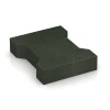 Aufsicht auf die Unterseite, also die Bodenseite von WARCO-Formteil 5267 - Kostka brukowa im Format 20 × 16,5 × 4,3 cm | 0,0278 m².
