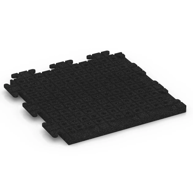 Aufsicht auf die Unterseite, also die Bodenseite von WARCO-Formteil 6190 - Płytka fitness Classic im Format 50 x 50 x 3 cm | 0,25 m².