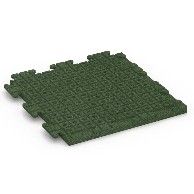 Aufsicht auf die Unterseite, also die Bodenseite von WARCO-Formteil 6977 - Płytka fitness Classic im Format 50 x 50 x 3 cm | 0,25 m².