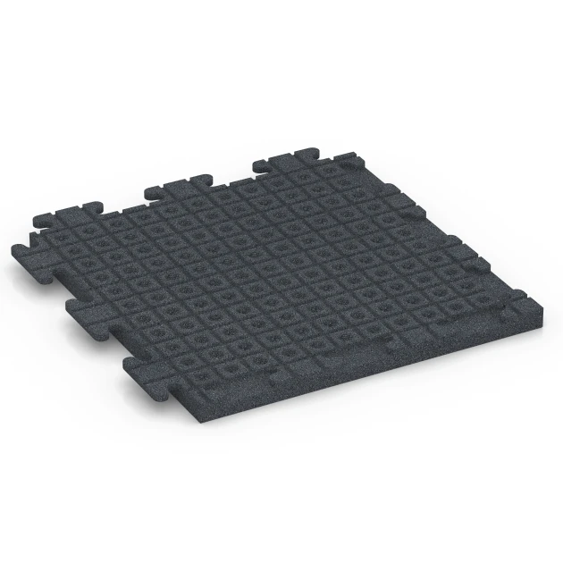 Aufsicht auf die Unterseite, also die Bodenseite von WARCO-Formteil 6978 - Płytka fitness Classic im Format 50 x 50 x 3 cm | 0,25 m².