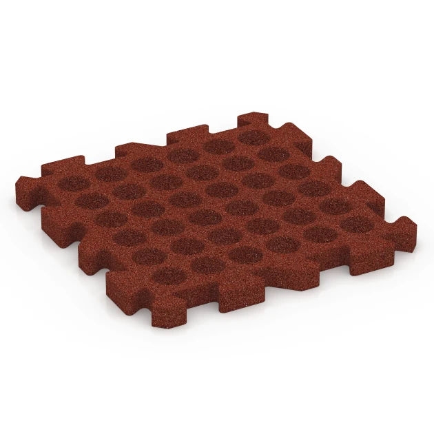 Aufsicht auf die Unterseite, also die Bodenseite von WARCO-Formteil 6627 - Podłoże do kojca dla psa im Format 50 x 50 x 4 cm | 0,25 m².