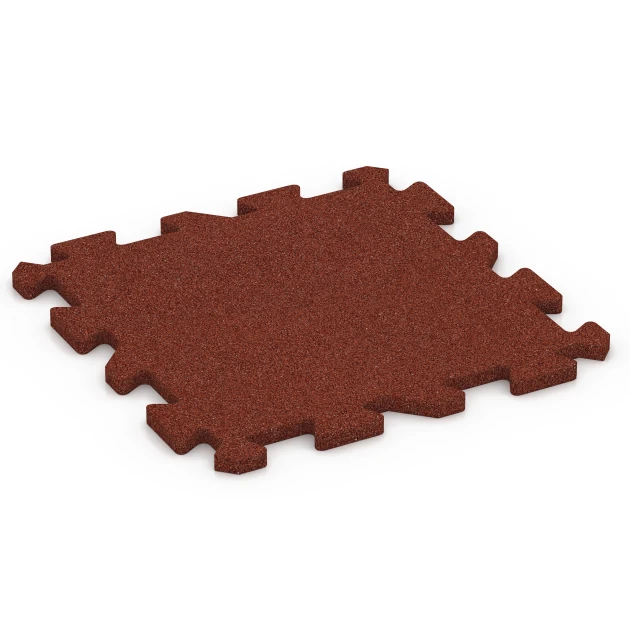 Aufsicht auf die Unterseite, also die Bodenseite von WARCO-Formteil 6984 - Mata fitness puzzle im Format 50 x 50 x 2 cm | 0,25 m².