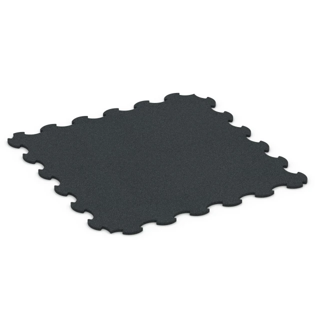 Aufsicht auf die Unterseite, also die Bodenseite von WARCO-Formteil 6376 - Mata Ochronna Fitness im Format 102,5 x 102,5 x 1,5 cm | 1,05 m².