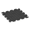 Aufsicht auf die Unterseite, also die Bodenseite von WARCO-Formteil 6824 - Fitness Active podłoga im Format 44,6 x 44,6 x 1,8 cm.