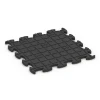 Aufsicht auf die Unterseite, also die Bodenseite von WARCO-Formteil 6825 - Fitness Active podłoga im Format 44,6 x 44,6 x 1,8 cm.