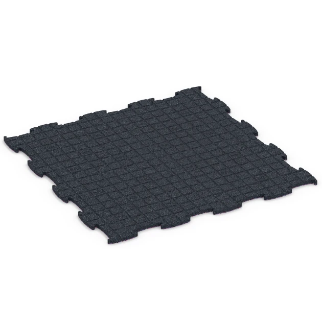 Aufsicht auf die Unterseite, also die Bodenseite von WARCO-Formteil 6837 - Fitness Active podłoga im Format 97,1 x 97,1 × 1,8 cm.