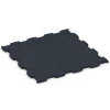 Aufsicht auf die Unterseite, also die Bodenseite von WARCO-Formteil 6887 - Fitness Max Floor System im Format 97,1 x 97,1 x 2,8 cm.