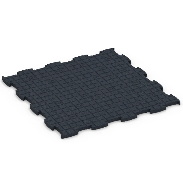Aufsicht auf die Unterseite, also die Bodenseite von WARCO-Formteil 6887 - Fitness Max Floor System im Format 97,1 x 97,1 x 2,8 cm.