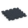 Aufsicht auf die Unterseite, also die Bodenseite von WARCO-Formteil 6961 - Fitness Premium podłoga sportowa im Format 45,9 x 45,9 x 2,8 cm.