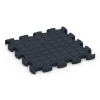 Aufsicht auf die Unterseite, also die Bodenseite von WARCO-Formteil 6967 - Fitness Premium podłoga Plus im Format 45,9 x 45,9 x 2,8 cm.