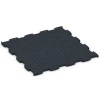 Aufsicht auf die Unterseite, also die Bodenseite von WARCO-Formteil 6969 - Fitness Premium podłoga Plus im Format 99 x 99 x 2,8 cm.