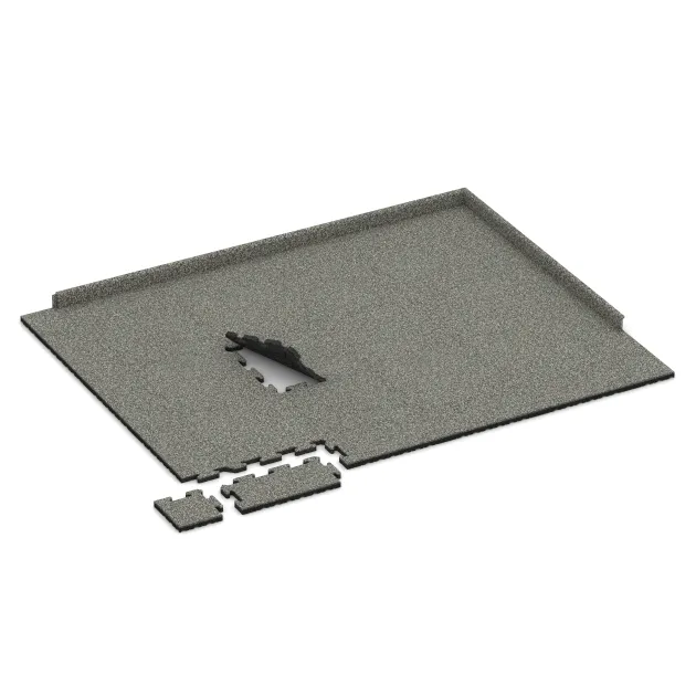 Typische Verlegung oder Einbausituation für den Artikel 4887 von WARCO - Płyta brzegowa HD, Farbton Klasyczny granit in der Abmessung 500 x 235 x 30 mm.