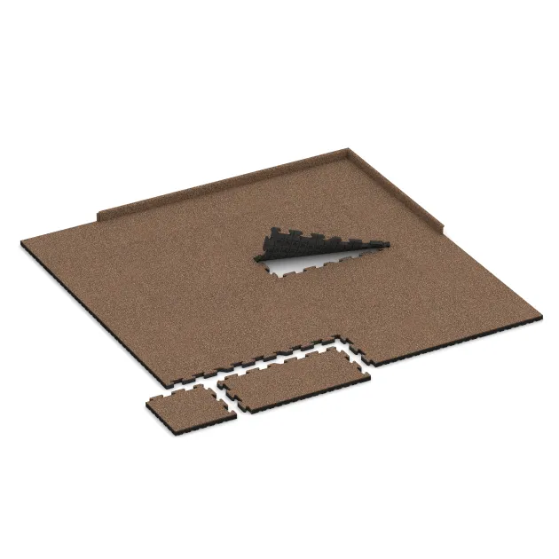 Typische Verlegung oder Einbausituation für den Artikel 5131 von WARCO - Płyta brzegowa HD, Farbton Caffè latte in der Abmessung 1000 x 485 x 40 mm.